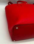 Kate Spade Red Leather Laurel Way Jaymes Shoulder Bag