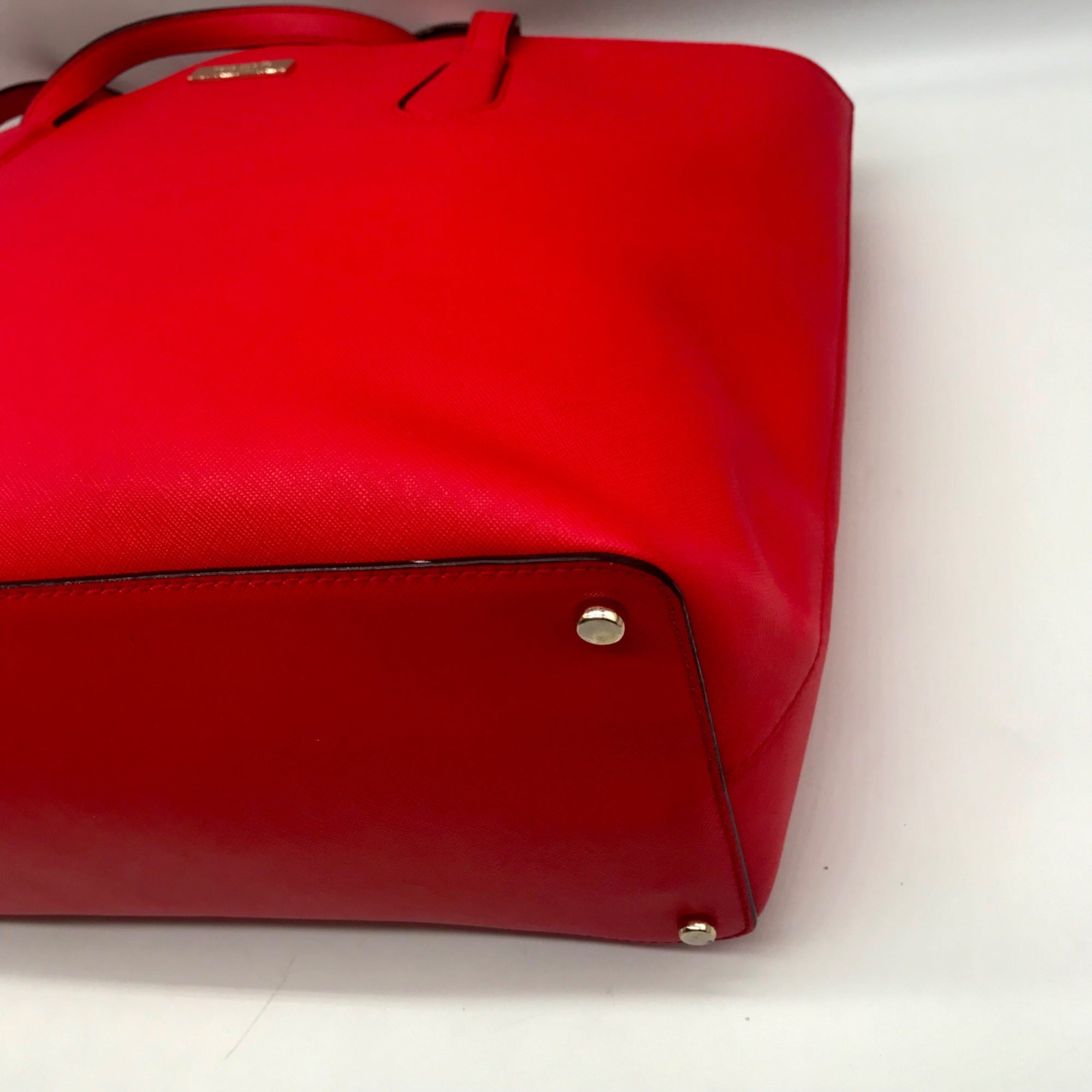 Kate Spade Red Leather Laurel Way Jaymes Shoulder Bag