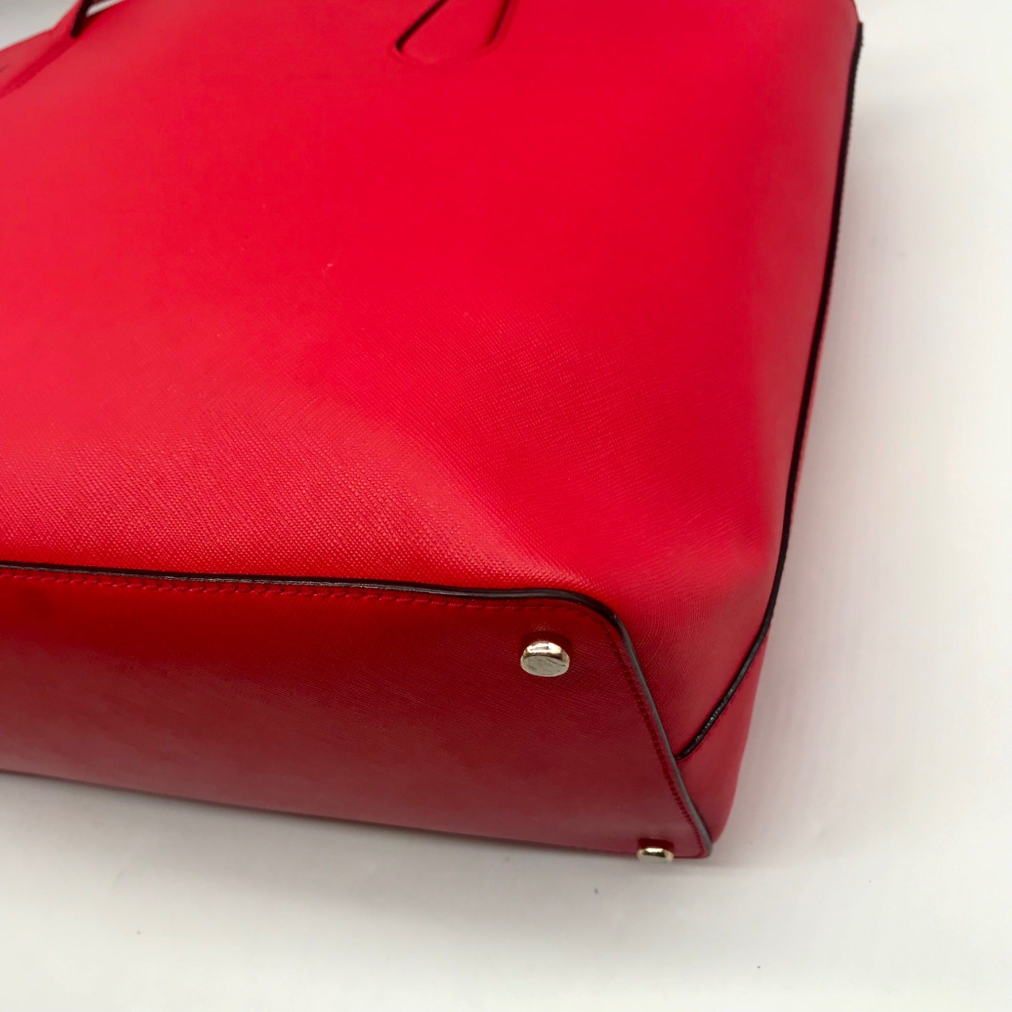 Kate Spade Red Leather Laurel Way Jaymes Shoulder Bag