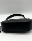 Steve Madden Sleek Black Faux Leather Shoulder Bag