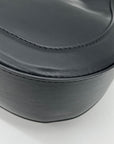 Steve Madden Sleek Black Faux Leather Shoulder Bag