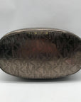 Michael Kors Bronze Metallic Patent Leather Jet Set East West Shoulder Bag