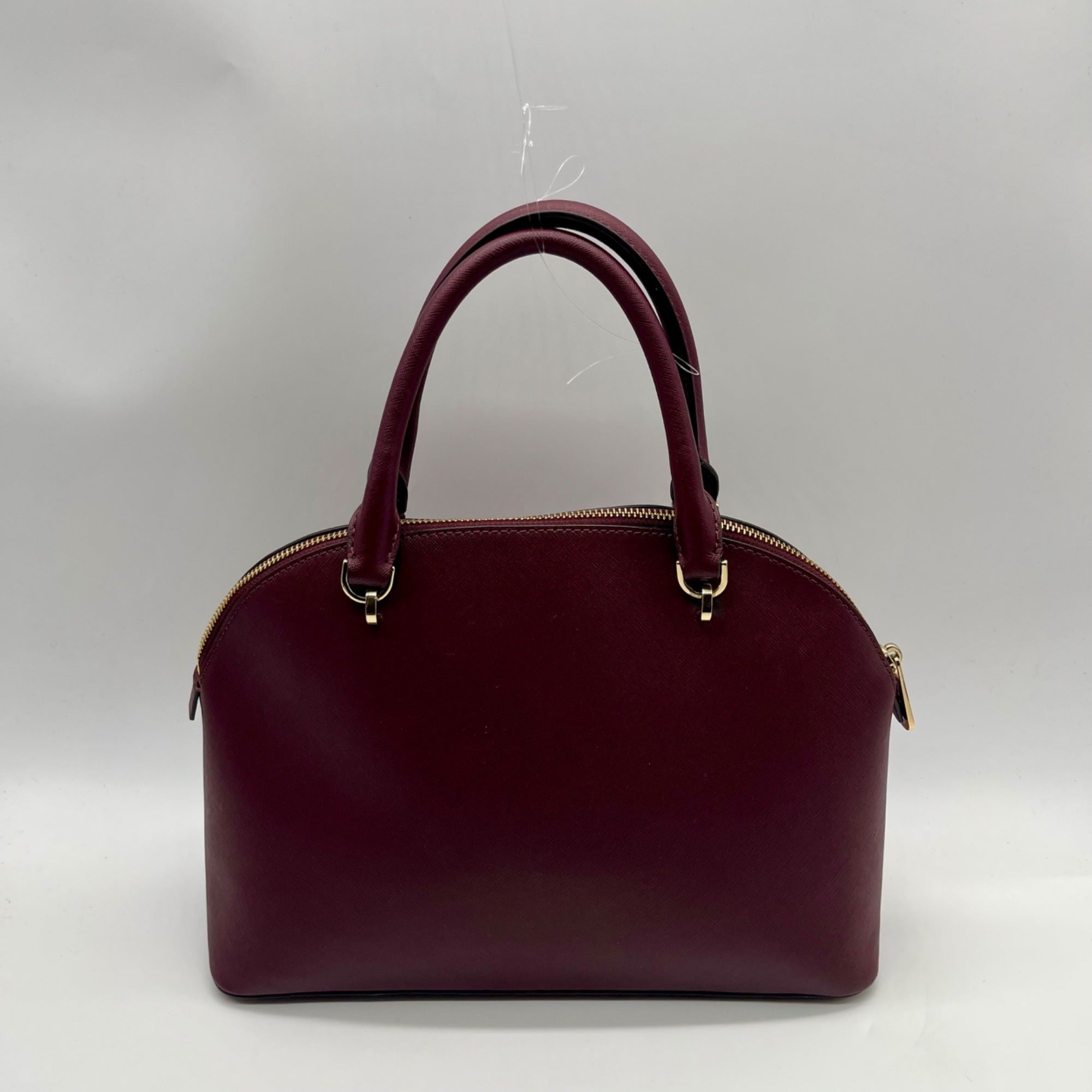 Michael Kors Burgundy Leather Handbag
