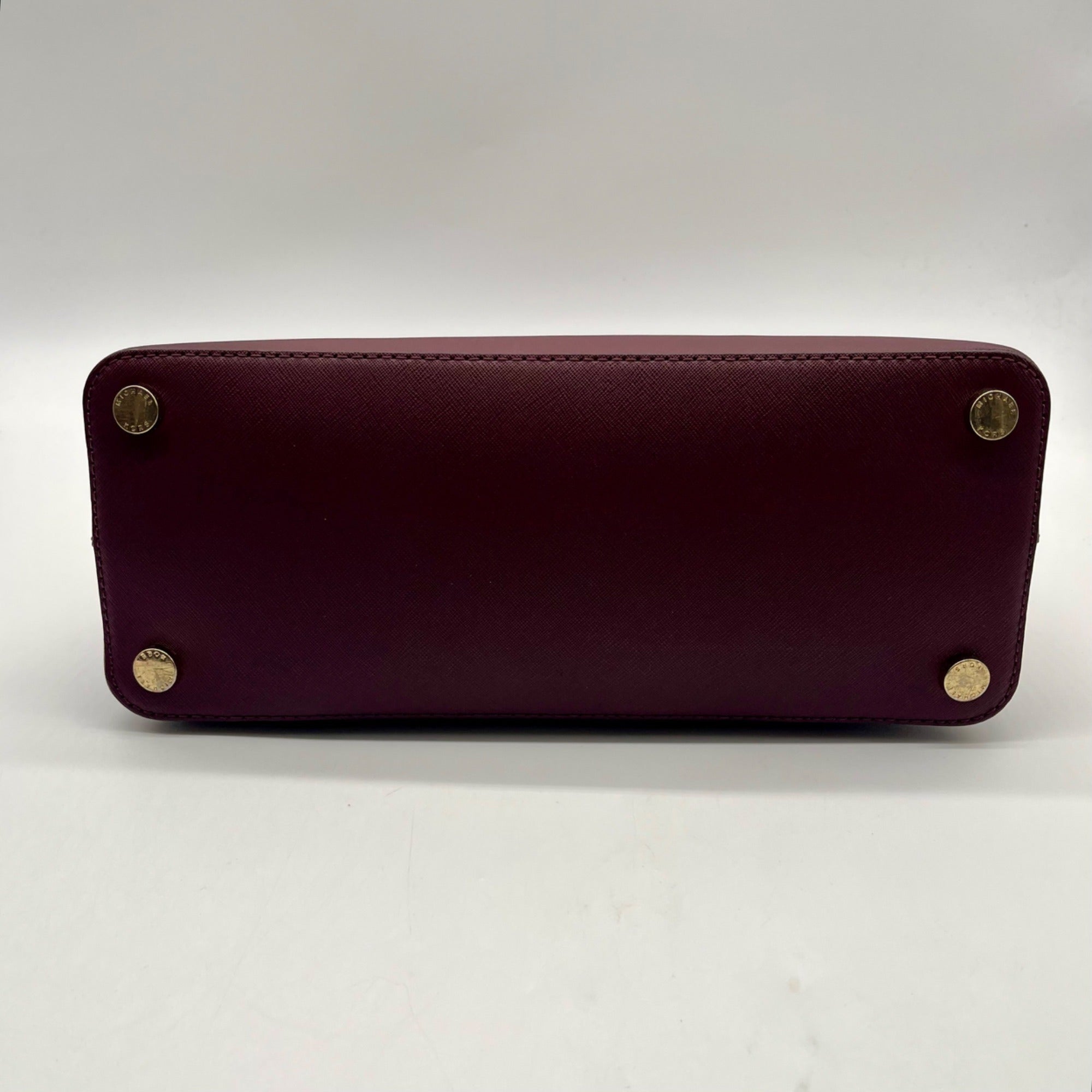 Michael Kors Burgundy Leather Handbag