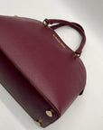 Michael Kors Burgundy Leather Handbag