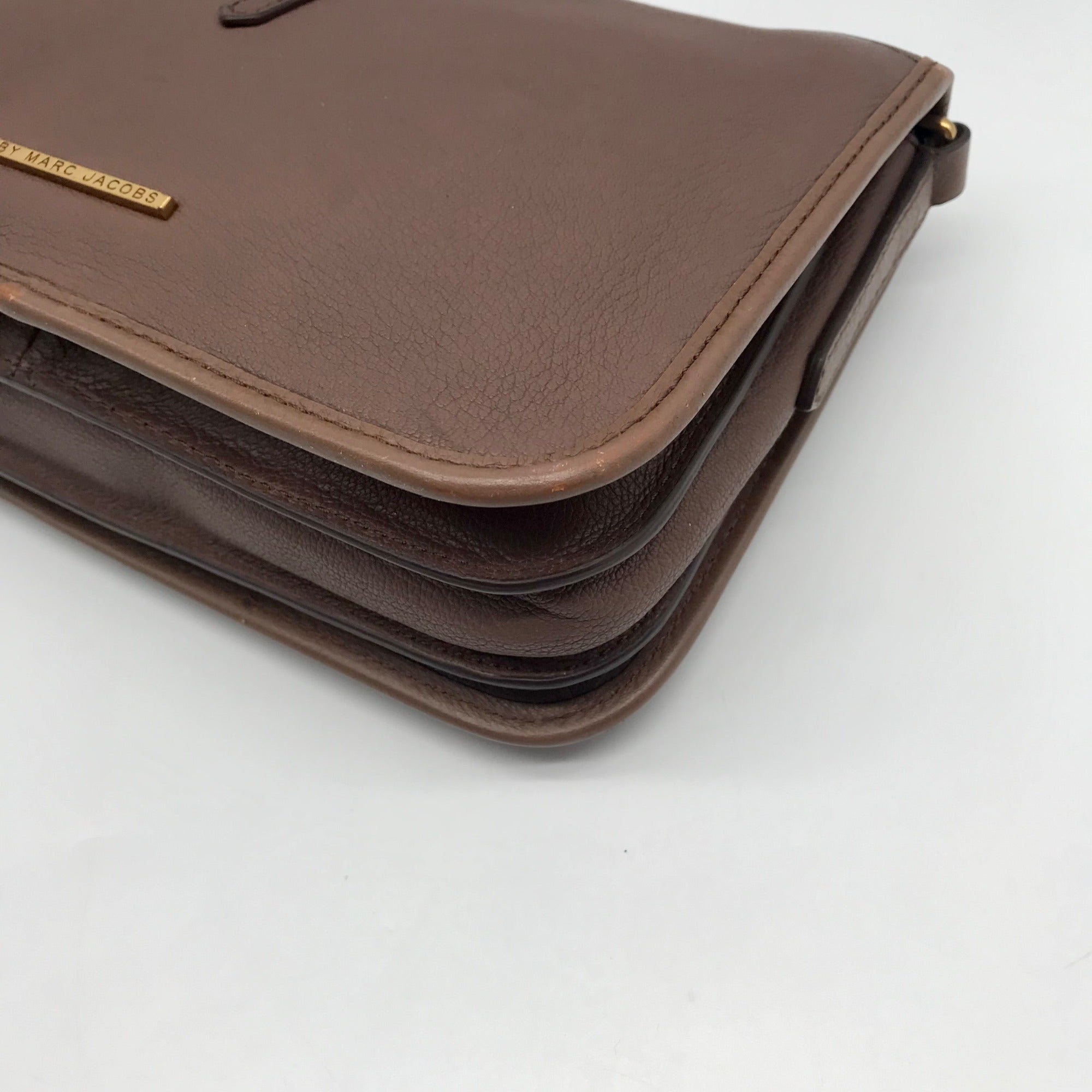 Marc Jacobs Brown Leather Vintage Crossbody