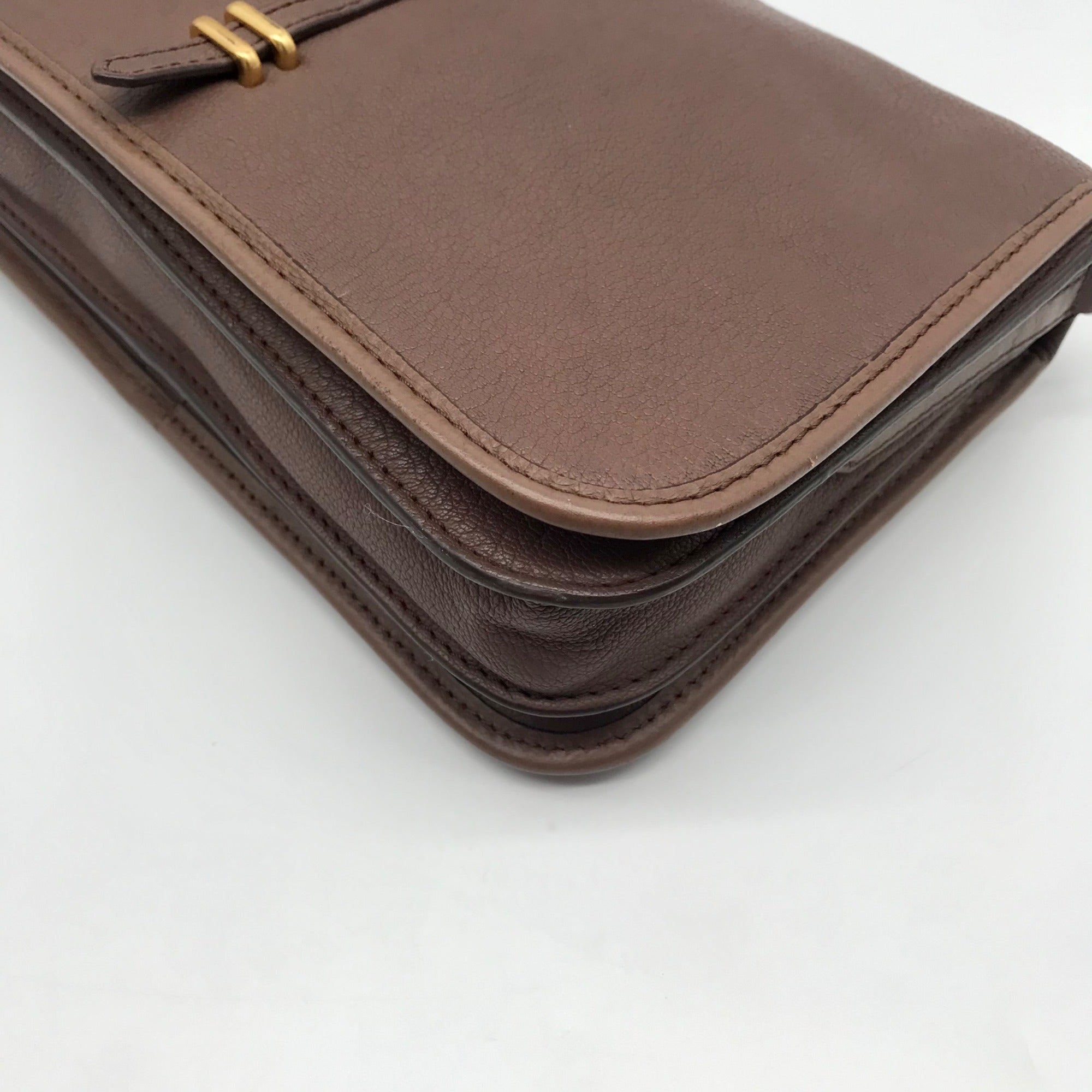 Marc Jacobs Brown Leather Vintage Crossbody