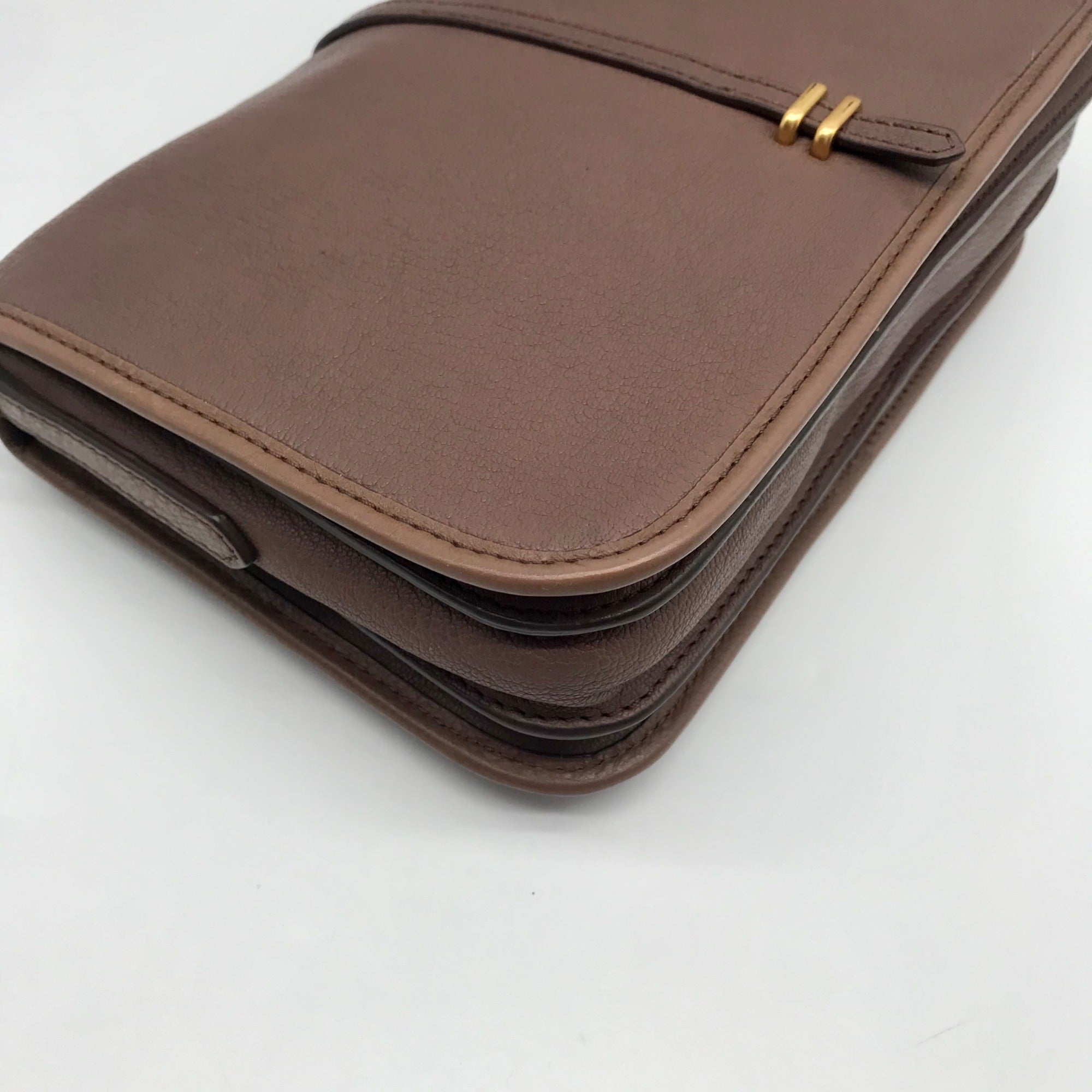 Marc Jacobs Brown Leather Vintage Crossbody