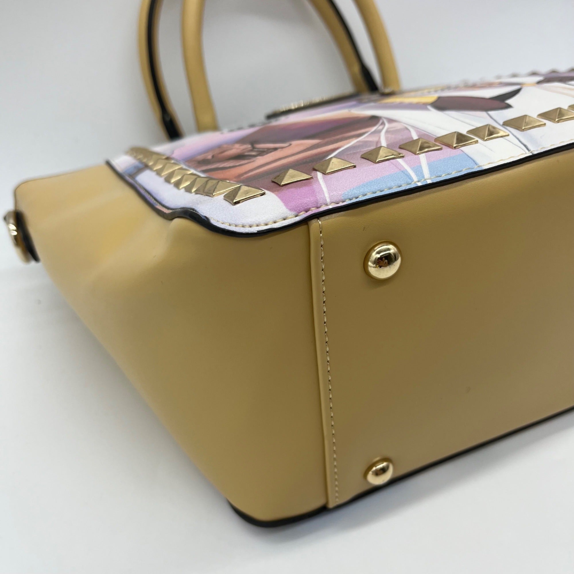 La Philipe Egyptian Paradise Vegan Leather Satchel