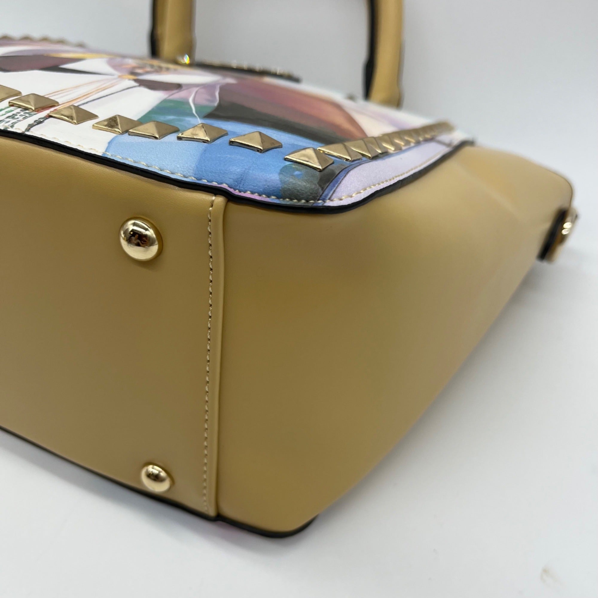 La Philipe Egyptian Paradise Vegan Leather Satchel