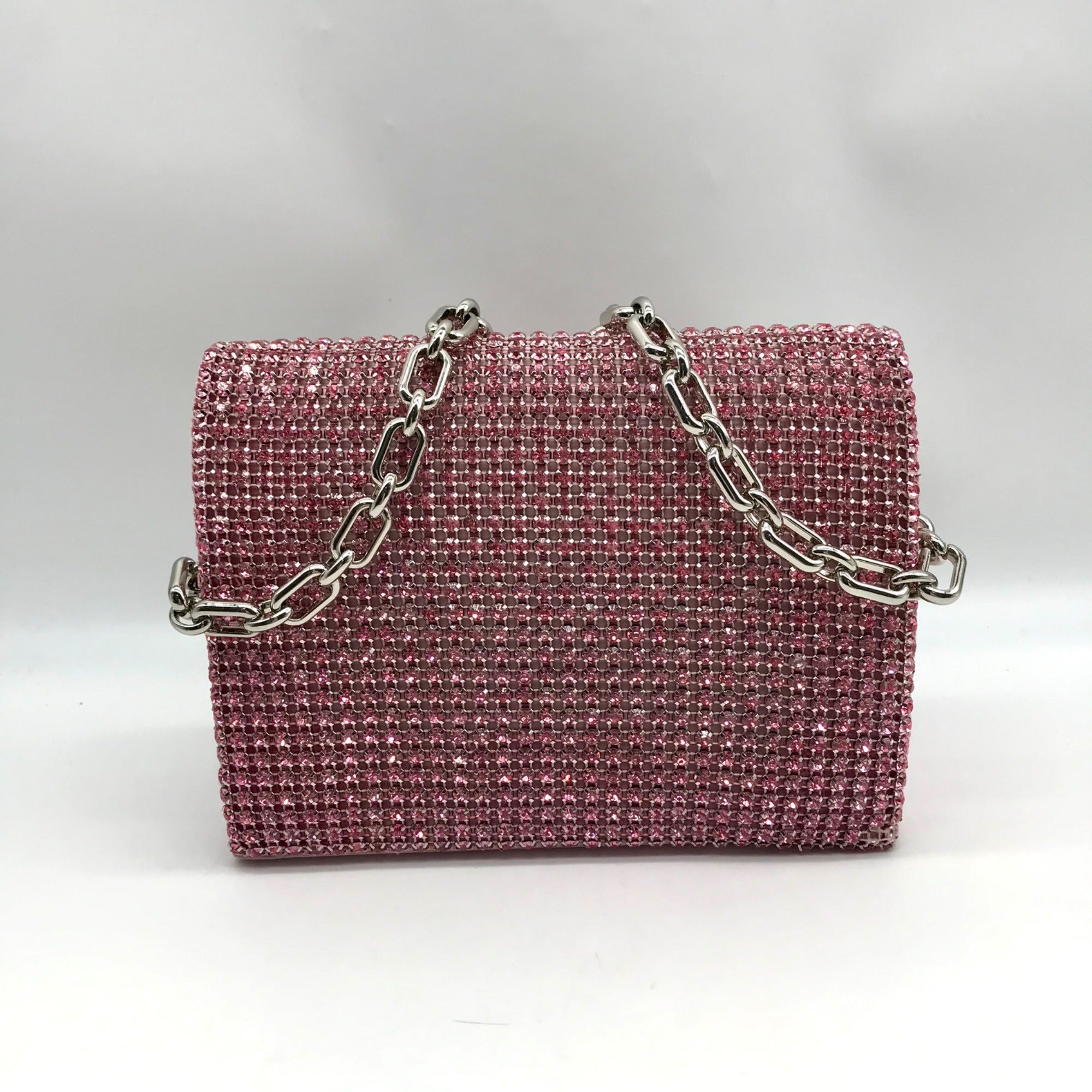 I.N.C. International Concepts Pink Dogwood Stone Flip Crossbody Bag