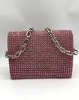 I.N.C. International Concepts Pink Dogwood Stone Flip Crossbody Bag