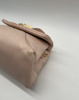 Ted Baker Pink Leather Poppy Moon Top Handle Bag