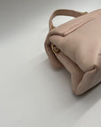 Ted Baker Pink Leather Poppy Moon Top Handle Bag