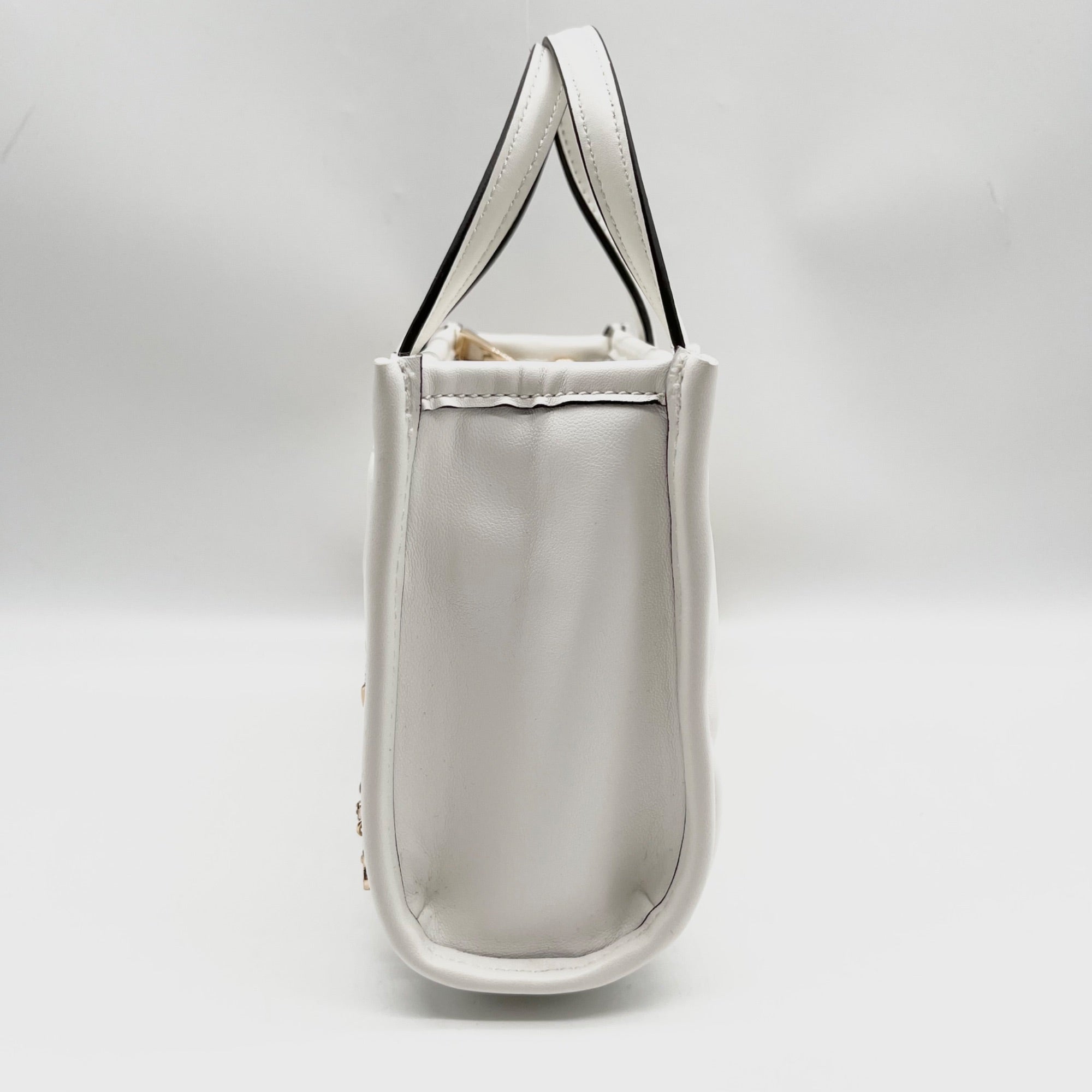 Aldo White Keylani Small Satchel Bag