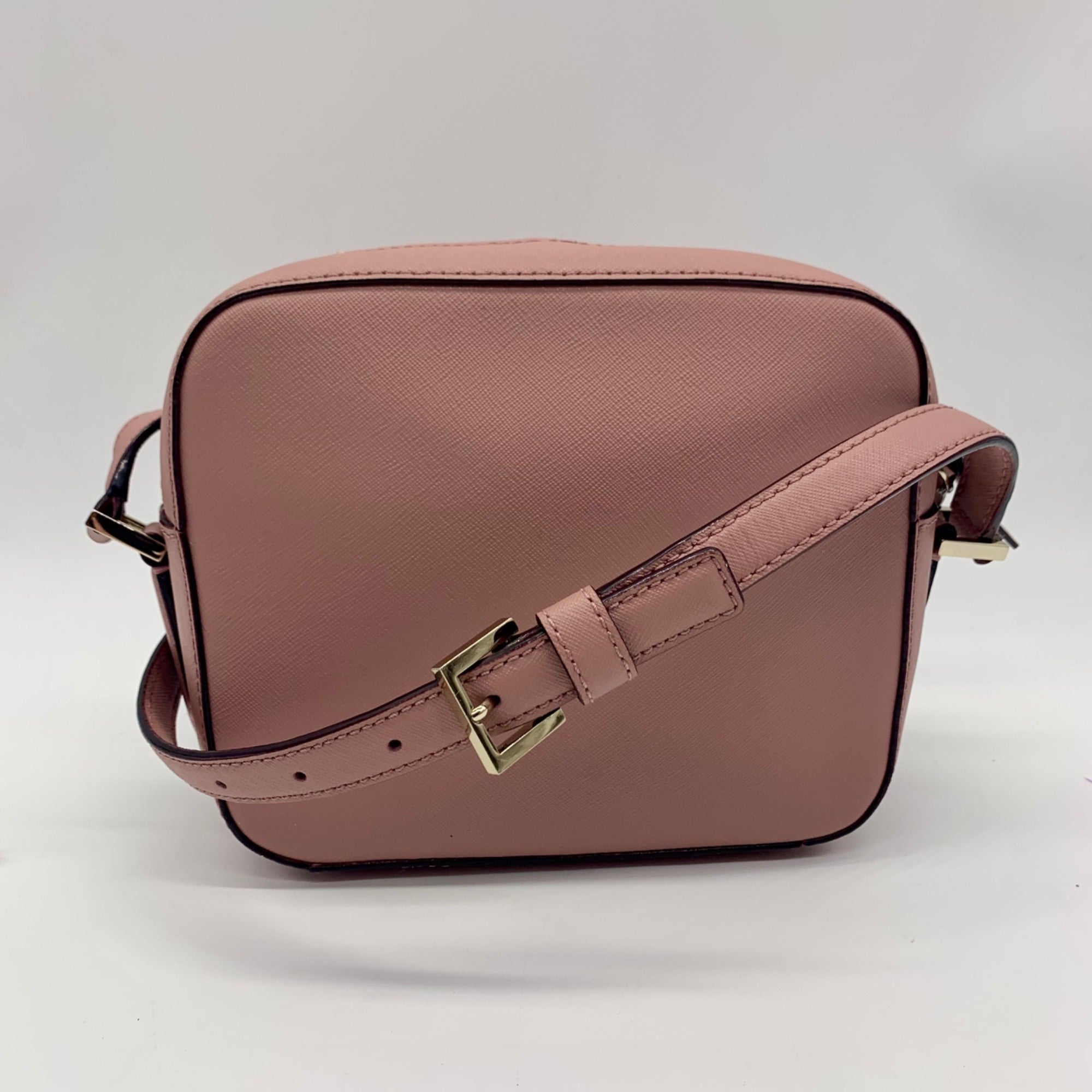 Kate Spade Pink Saffiano Leather Newbury Lane Cammie Crossbody