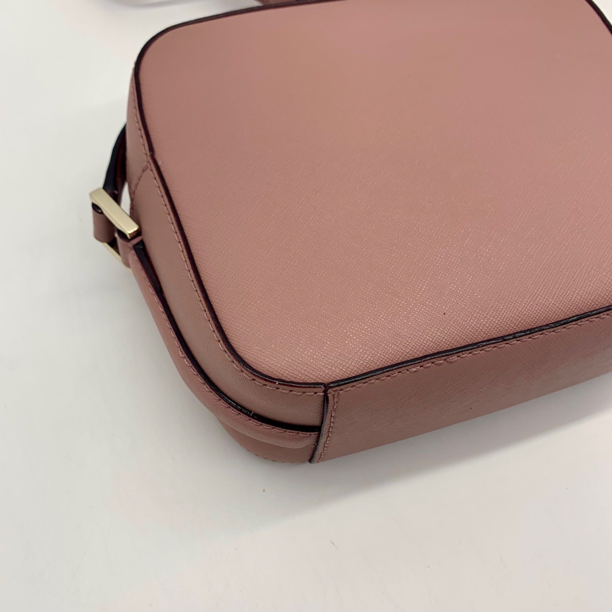 Kate Spade Pink Saffiano Leather Newbury Lane Cammie Crossbody