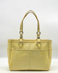 Coach Yellow Patent Leather Shoulder Bag F16564