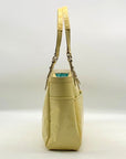 Coach Yellow Patent Leather Shoulder Bag F16564