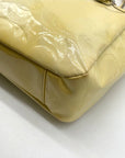 Coach Yellow Patent Leather Shoulder Bag F16564