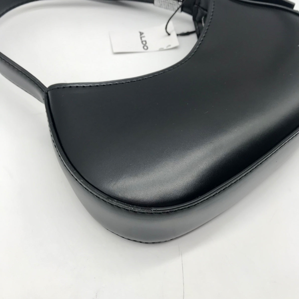 Aldo Black Leather Crossbody Bag
