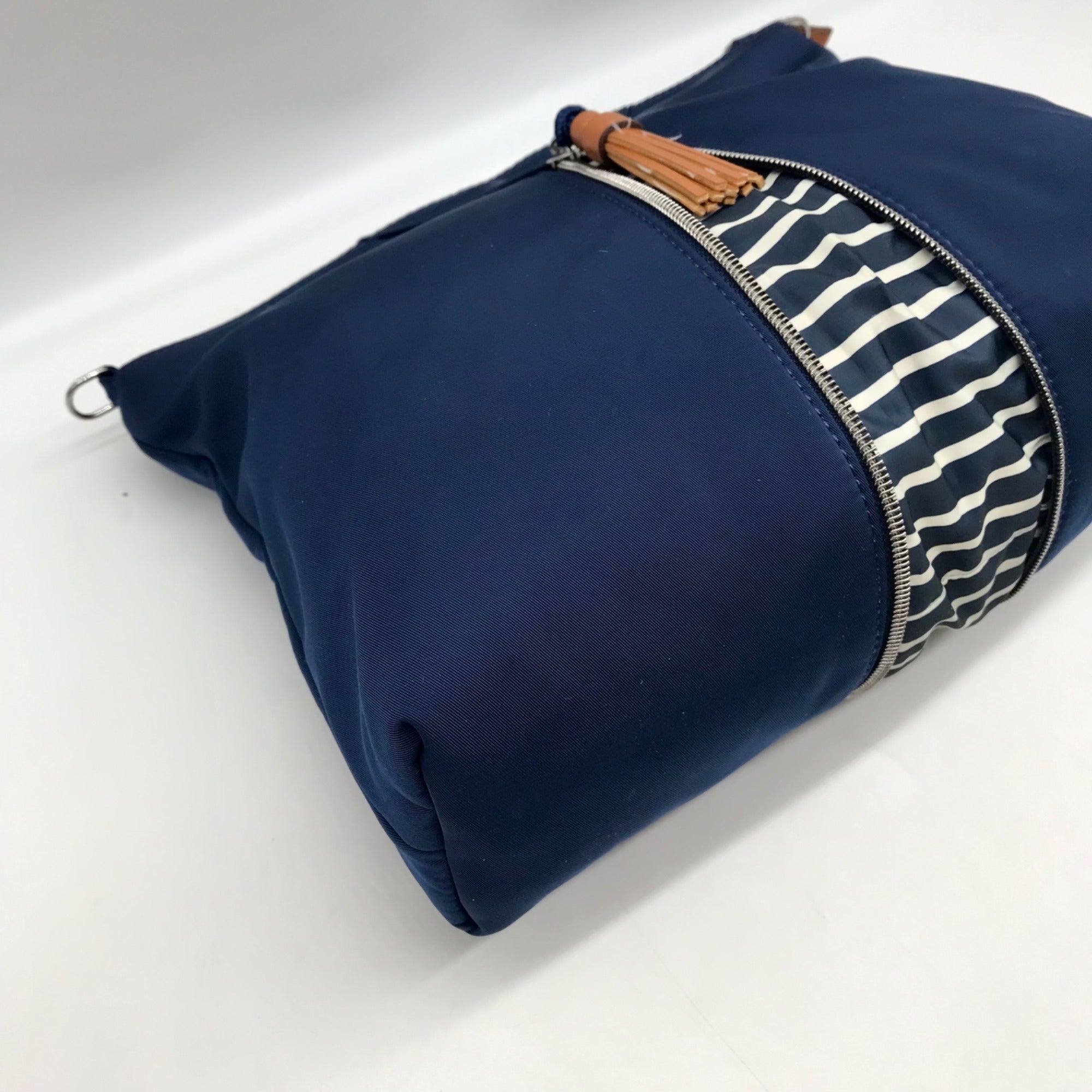 Stella &amp; Dot Blue Nylon Work Hard Play Hard Crossbody Bag