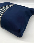 Stella & Dot Blue Nylon Work Hard Play Hard Crossbody Bag