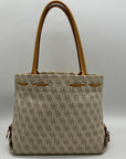 Dooney & Bourke Small Tan Tulip Tassel Tote Bag