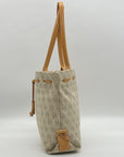 Dooney & Bourke Small Tan Tulip Tassel Tote Bag
