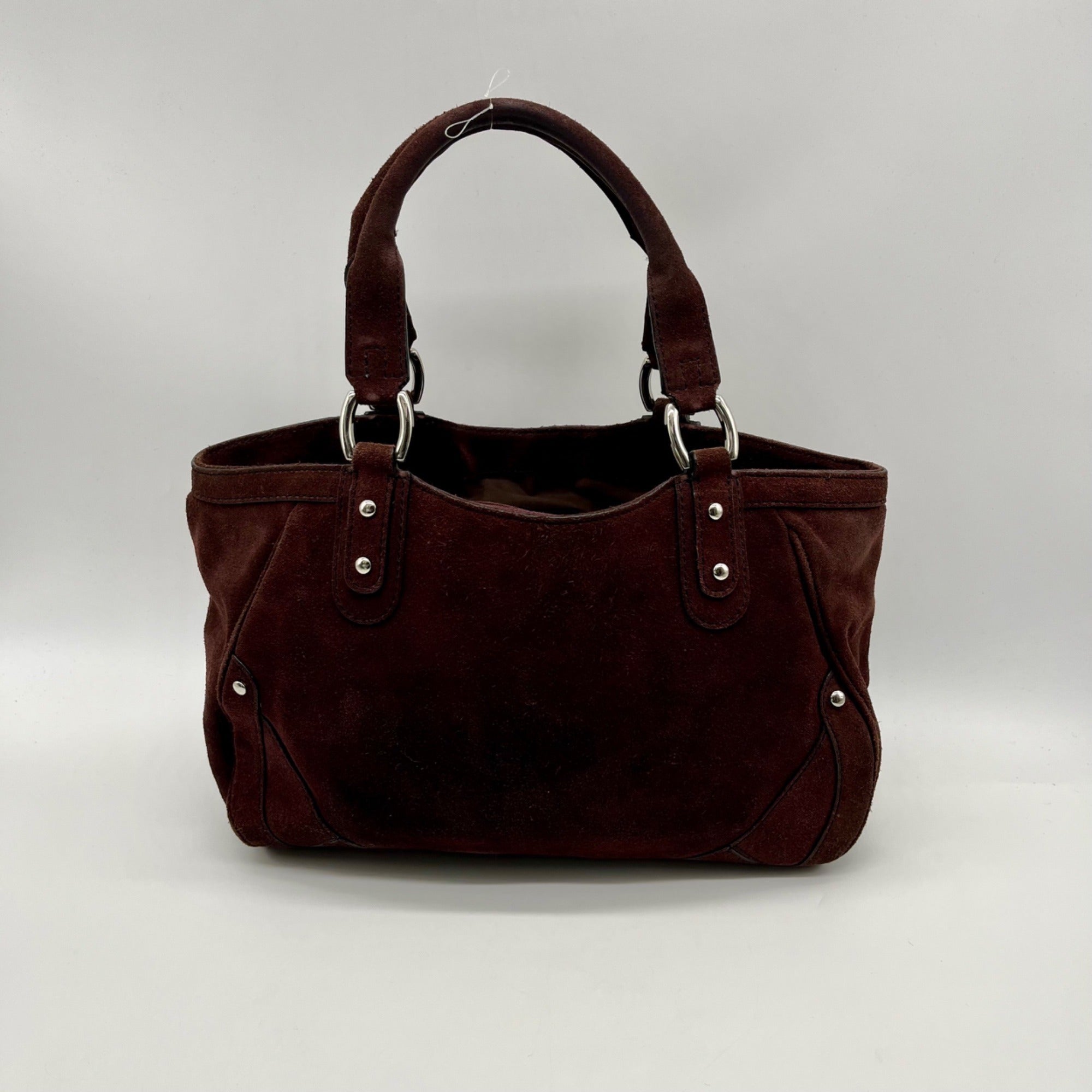 Cole Haan Brown Suede Shoulder Bag