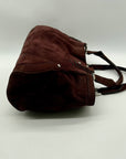 Cole Haan Brown Suede Shoulder Bag