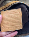 Coach Beige Vintage Y2K Signature Canvas Slim Shoulder Bag-9349