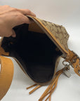 Coach Beige Vintage Y2K Signature Canvas Slim Shoulder Bag-9349