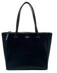 Kate Spade Kona Patterson Drive Black Leather Tote Bag