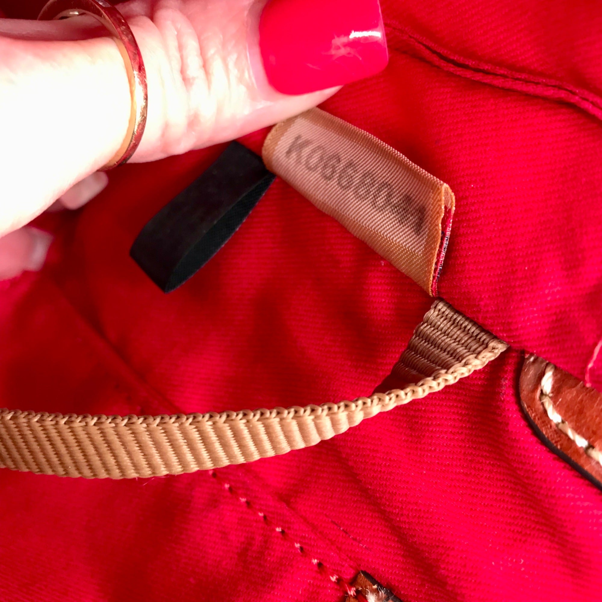 Dooney &amp; Bourke Navy &amp; Bown Small Zip Zip Crossbody Satchel