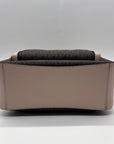 Michael Kors Brown & Pink Monogram Coated Canvas Jaycee Backpack