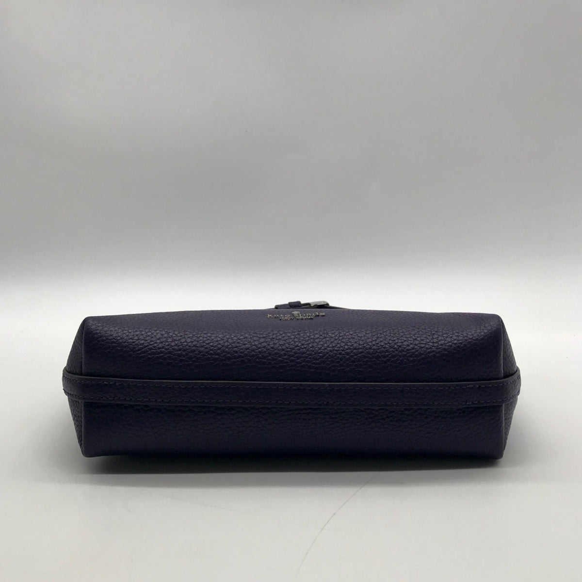 Kate Spade Dark Purple Pebbled Leather Mini Crossbody Bag