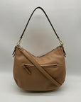 Kate Spade Beige Pebbled Leather Hobo Shoulder Bag