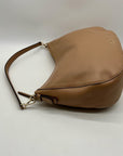 Kate Spade Beige Pebbled Leather Hobo Shoulder Bag