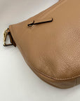 Kate Spade Beige Pebbled Leather Hobo Shoulder Bag