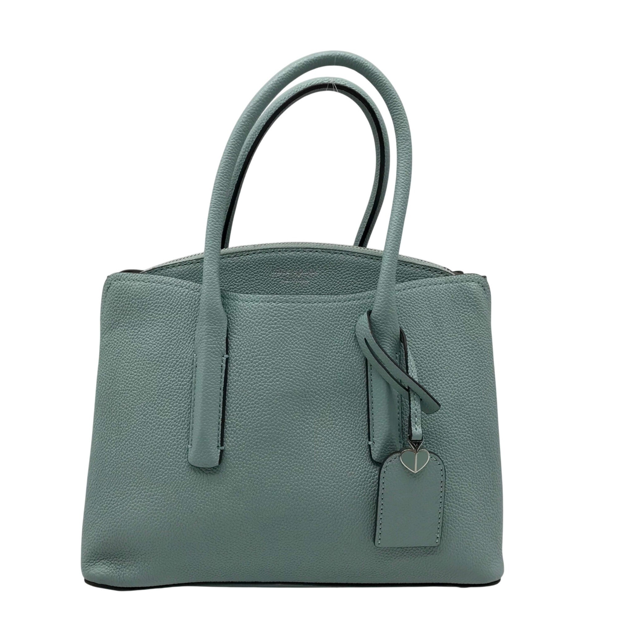 Kate Spade Sky Blue Leather Margaux Satchel Bag