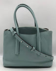 Kate Spade Sky Blue Leather Margaux Satchel Bag