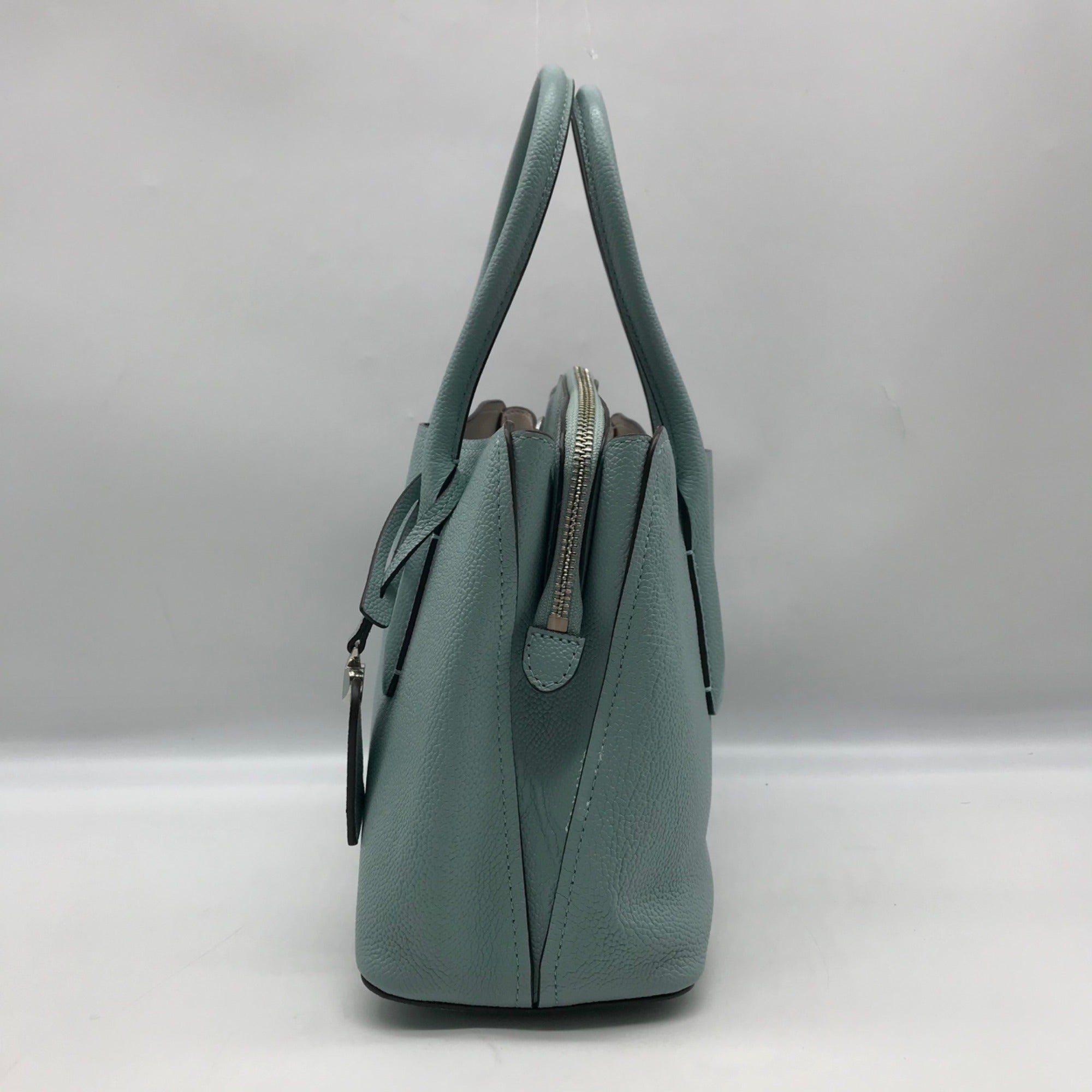 Kate Spade Sky Blue Leather Margaux Satchel Bag