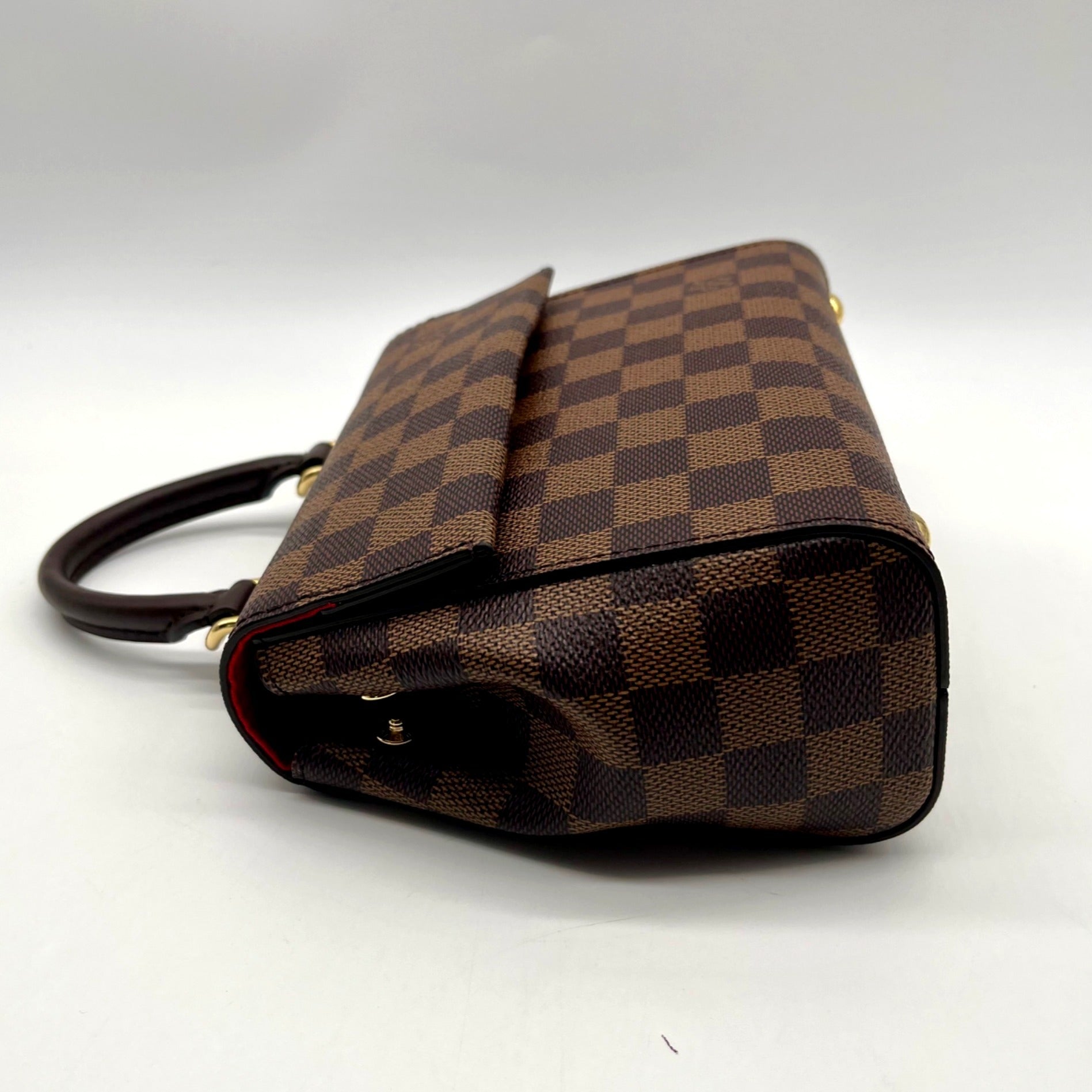 Louis Vuitton Damier Ebene Cluny Top Handle Satchel
