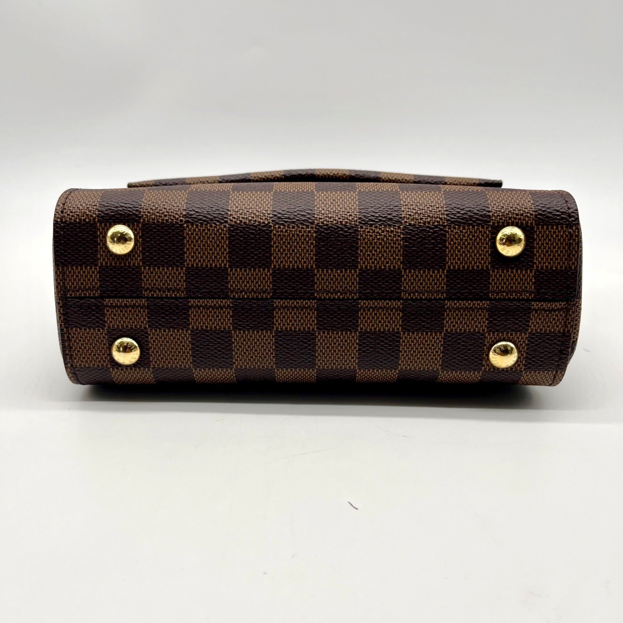 Louis Vuitton Damier Ebene Cluny Top Handle Satchel