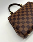 Louis Vuitton Damier Ebene Cluny Top Handle Satchel