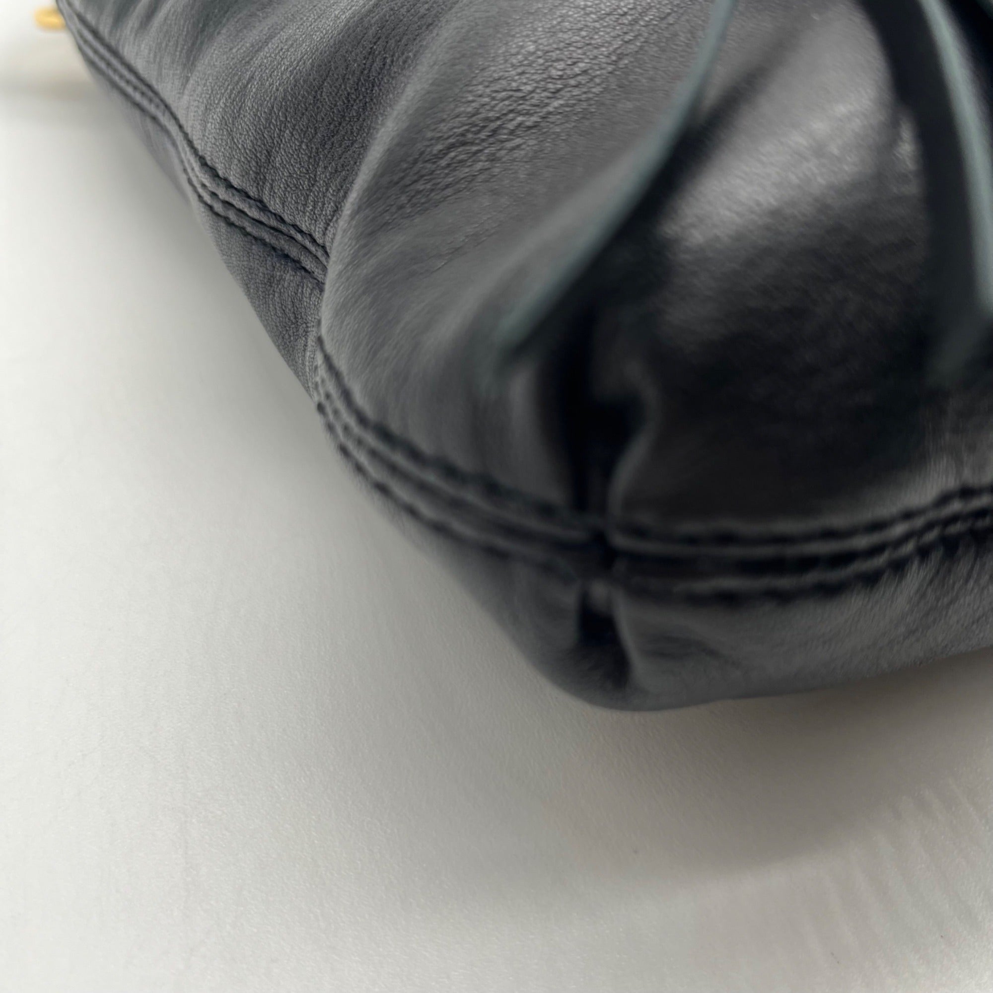 Michael Kors Black Camden Hobo Crossbody Bag