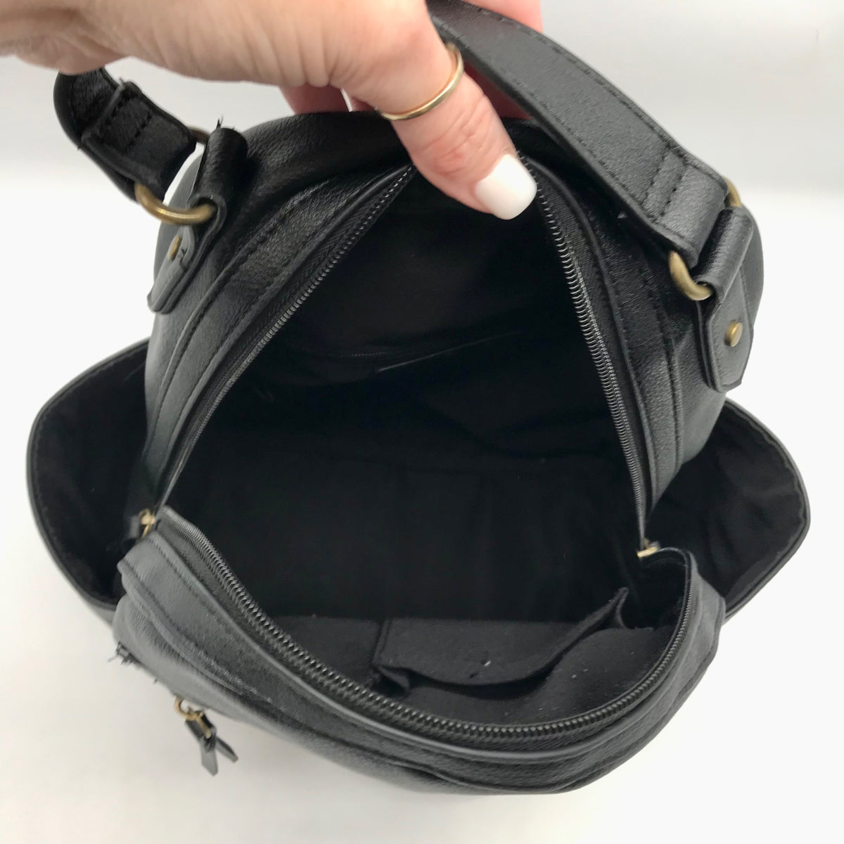 Style &amp; Co Black Hudsonn Backpack