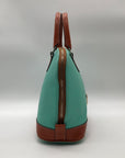 Dooney & Bourke Spearmint Pebbled Leather Zip Zip Satchel Bag