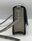 Rebecca Minkoff Light Grey Leather Hook Up Crossbody Bag